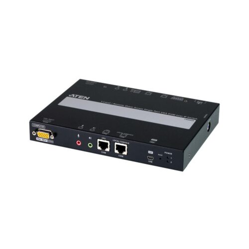 Aten 1 switch KVM a través de IP VGA de un solo puerto para acceso a recurso compartido local/remoto