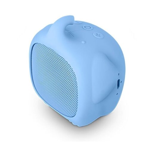 Altavoz con Bluetooth SPC Sounds Pups Elephant/ 3W/ 1.0/ Azul