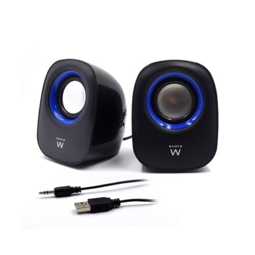 Ewent EW3501 altavoz De 2 vías Negro Alámbrico 5 W