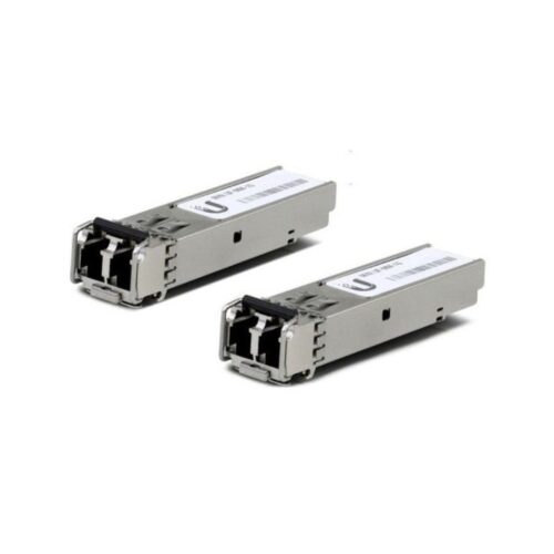 Modulo SFP Transceptor de Fibra Óptica Ubiquiti UACC-OM-MM-10G-D-2/ Pack de 2