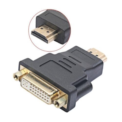 Adaptador DVI 3GO ADVIHDMI/ DVI Hembra – HDMI Macho