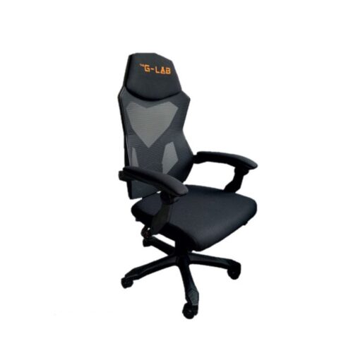 The G-Lab KS-RHODIUM-A silla para videojuegos Silla para videojuegos universal Asiento acolchado Negro