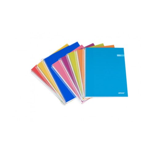 CUADERNO TAPA DURA A5 80 HOJAS 60G 1 RAYA ANCOR 064926