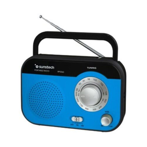 Radio Portátil Sunstech RPS560/ Azul