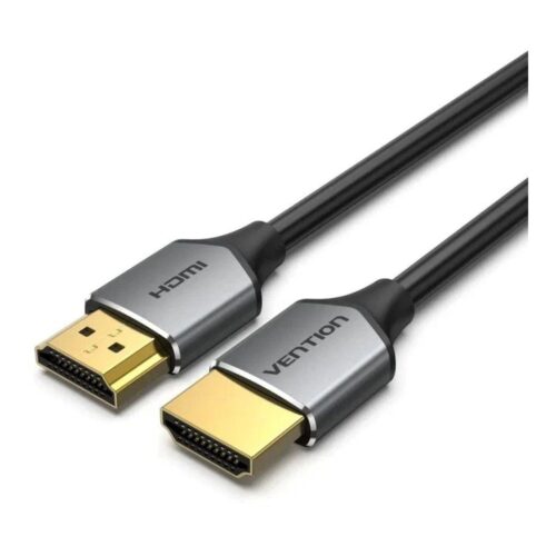 Cable HDMI 2.0 4K Vention ALEHF/ HDMI Macho – HDMI Macho/ 1m/ Gris