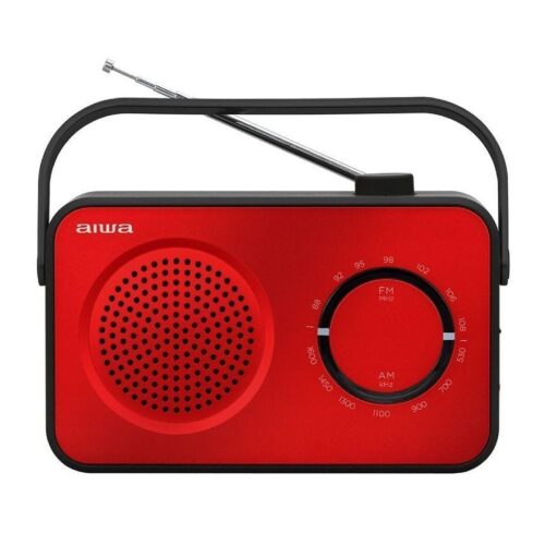 Radio Portátil Aiwa R-190RD/ 2W/ Roja