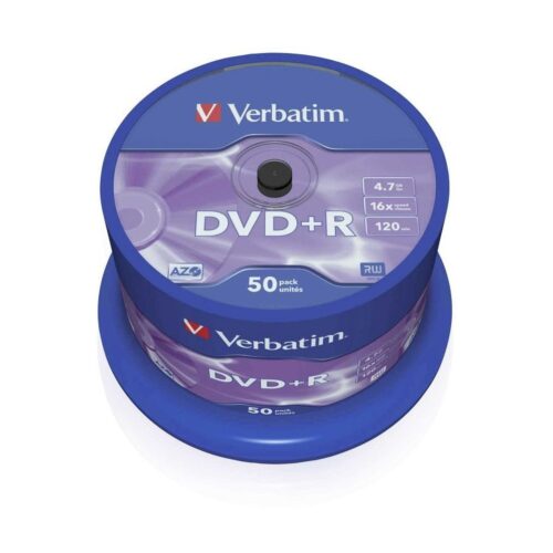 DVD+R Verbatim Advanced AZO 16X/ Tarrina-50uds