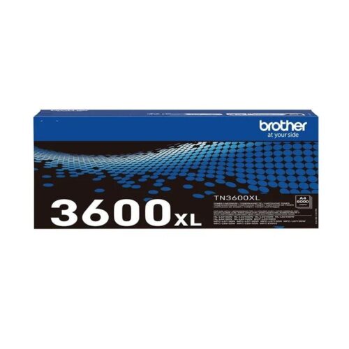 Tóner Original Brother TN3600XL Alta Capacidad/ Negro