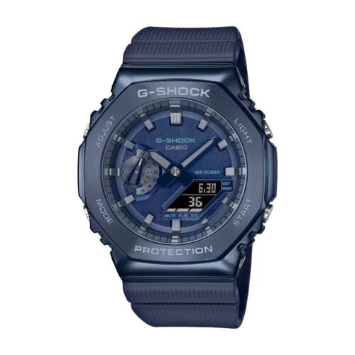 Reloj Analógico y Digital Casio G-Shock Metal GM-2100N-2AER/ 49mm/ Azul