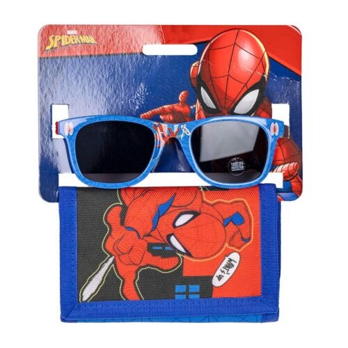 Set gafas sol + cartera Spiderman Marvel