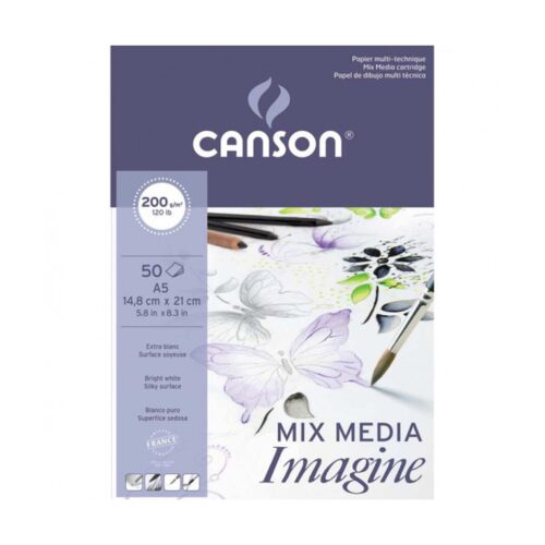 Canson Imagine Arte de papel 50 hojas