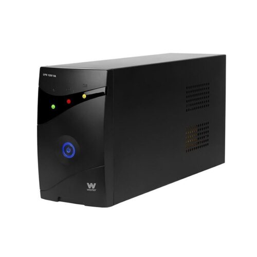 SAI Línea Interactiva Woxter UPS 1200 VA/ 1200VA-720W/ 3 Salidas/ Formato Torre