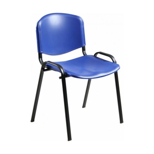 SILLA CONFIDENTE LOIRA PLÁSTICO AZUL UNISIT D5PS/BL