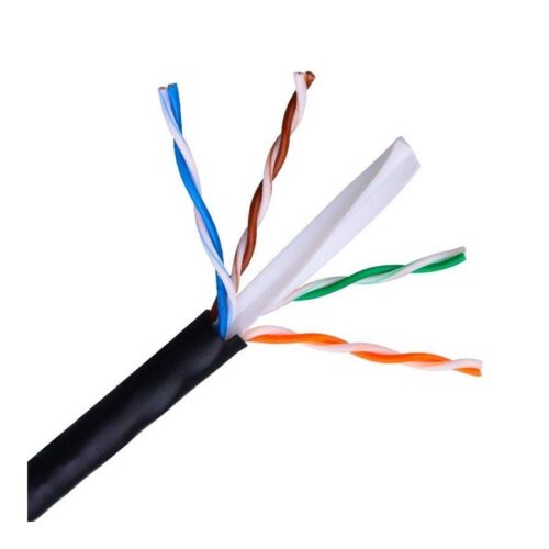 Bobina de Cable RJ45 para Exteriores UTP Aisens A135-0264 Cat.6/ 305m/ Impermeable/ Negro