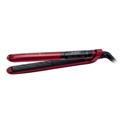 Plancha para el Pelo Remington Silk Straightener S9600-E51/ Roja y Negra