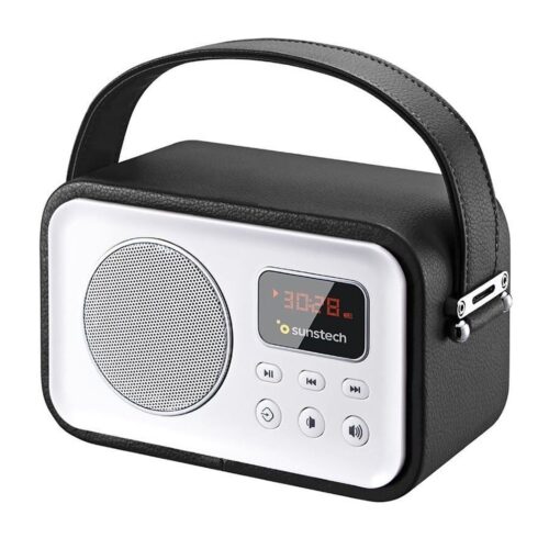 Radio Portátil Sunstech RPBT450/ Negra