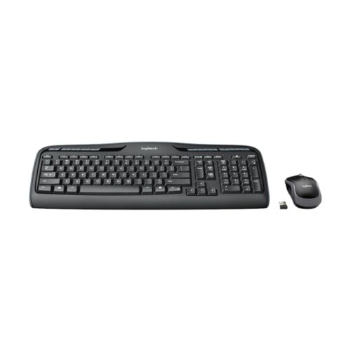 Logitech Wireless Combo MK330 – Juego de teclado y ratón – 2.4 GHz – Español – negro