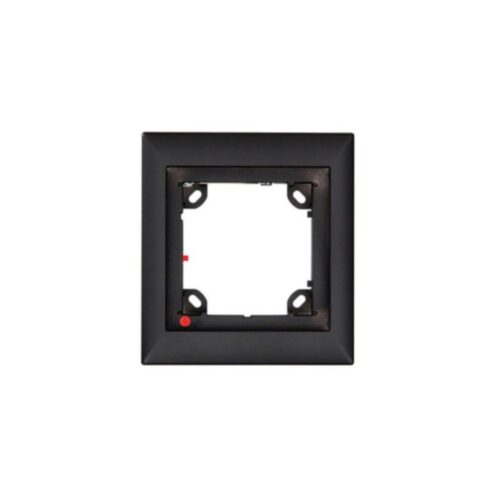 MOBOTIX SINGLE FRAME, BLACK  (P/N:MX-OPT-FRAME-1-EXT-BL)