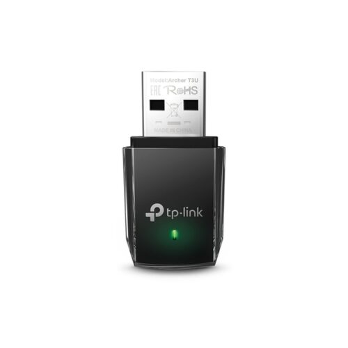 TP-Link – Mini adaptador USB inalámbrico MU-MIMO AC1300 – 400MB EN 2,4GHZ Y 867MB EN 5GHZ USB3.0