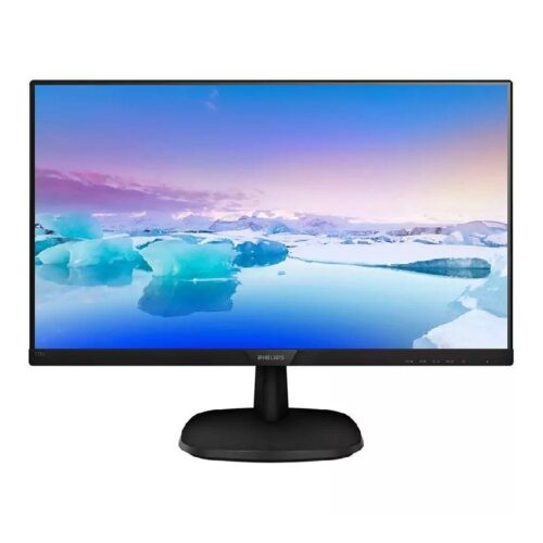 Philips V-line 273V7QDAB – 68,6 cm (27″) – WLED – 16:9 – 5 ms – 1920 x 1080 – 16,7 Millones de colores – 250 cd/m² – 10,000,000:1 – Full HD – Altavoces – DVI – HDMI – VGA – 15,40 W – Negro Texturado