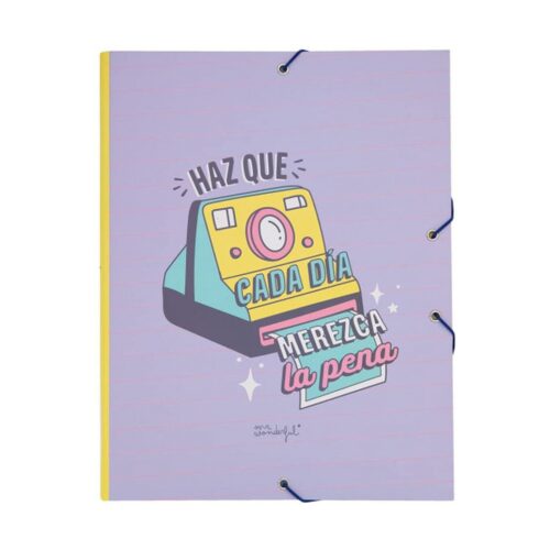 CARPETA SEPARADORA – HAZ QUE CADA DÍA MEREZCA LA PENA MR WONDERFUL WOA11105ES