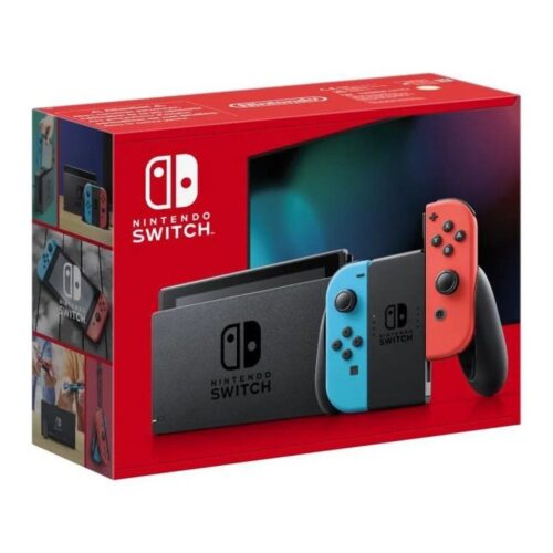 Nintendo Switch Azul Neón/Rojo Neón 2022/ 2 Mandos Joy-Con