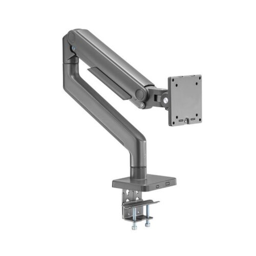 SOPORTE MESA MONITOR EWENT EW1529 HASTA 49″  MAX.20KG 1 BRAZO PLATA