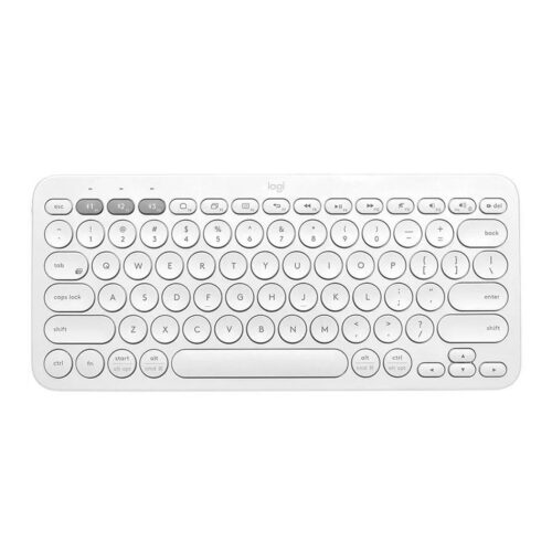 Teclado Compacto Inalámbrico por Bluetooth Logitech K380/ Blanco