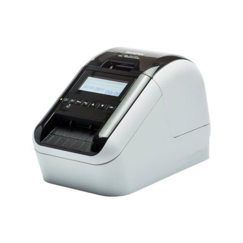 Impresora de Etiquetas Brother QL-820NWBC/ Térmica/ Ancho etiqueta 62mm/ USB-Bluetooth-WiFi-Ethernet/ Blanca y Negra