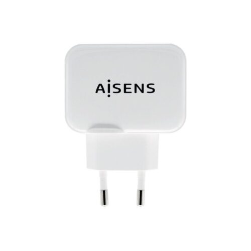 Cargador de Pared Aisens A110-0439/ 2xUSB/ 17W