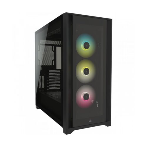 Corsair iCUE 5000X RGB Midi Tower Negro