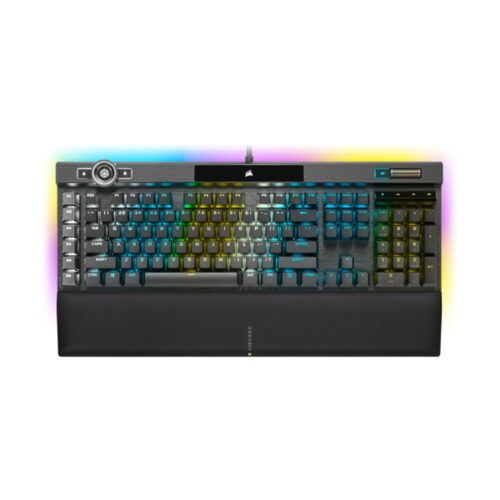 TECLADO CORSAIR K100 OPZ RGB PLATA CH-912A01A-ES