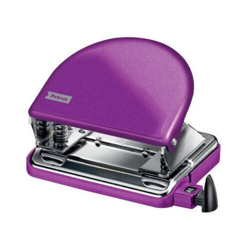 TALADRO METALICO MODELO 52 WOW CAPACIDAD 20 HOJAS COLOR MORADO PETRUS 626522