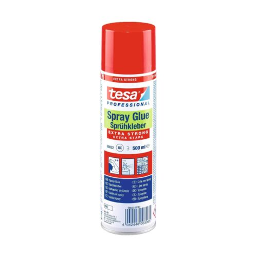 BOTE ADHESIVO INDUSTRIAL EXTRA STRONG SPRAY 500ML TESA 60022-00000-02