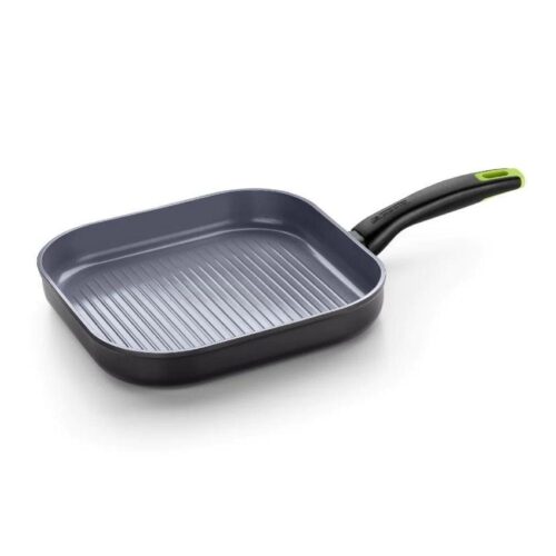 Grill Monix Eco Nature M261231/ Ø28cm/ Aluminio forjado/ Apto para Inducción