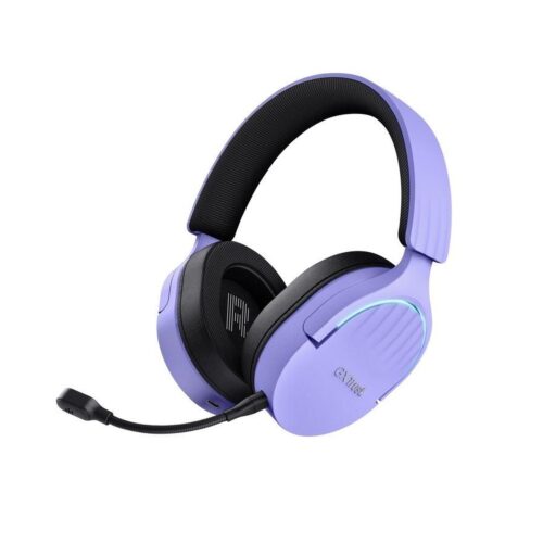 Auriculares Gaming Inalámbricos con Micrófono Trust Gaming GXT 491 Fayzo/ Bluetooth/ Jack 3.5/ Morados