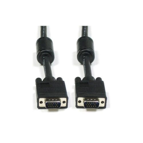 Cable SVGA 3GO CVGA15MM/ VGA Macho – VGA Macho/ 15m/ Negro