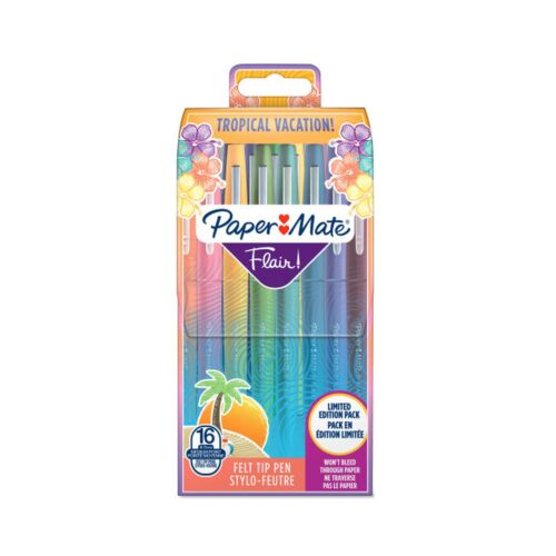 PACK 16 ROTULADORES FLAIR ORIGINAL TROPICAL PAPER MATE 2061396