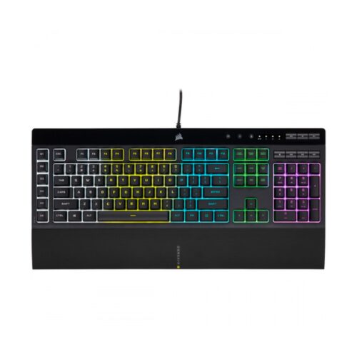 Corsair K55 RGB PRO teclado USB QWERTY Español Negro