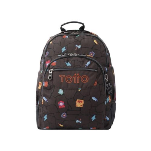 MOCHILA ESCOLAR ESTAMPADO VIDEOJUEGO – CRAYOLES TOTTO MA04ECO029-2210N-3Y7