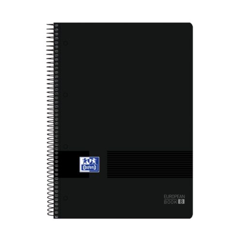 Oxford 400088489 cuaderno y block 160 hojas Negro