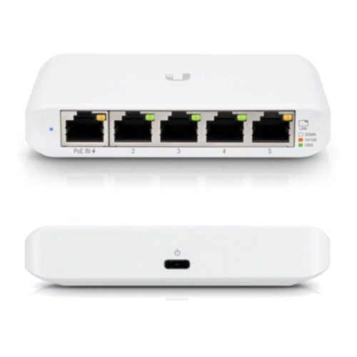 Switch Gestionado Ubiquiti USW-Flex Mini 5 Puertos/ RJ45 10/100/1000 POE