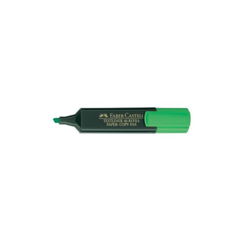 MARCADOR FLUOR TEXTLINER VERDE FABER CASTELL 154863