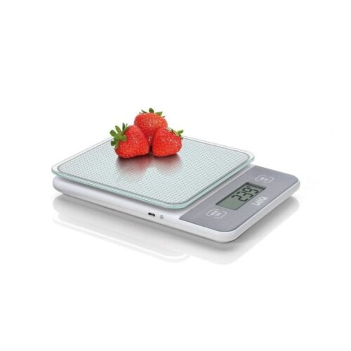 Báscula de Cocina Electrónica Laica KS1320/ hasta 5kg/ Plata