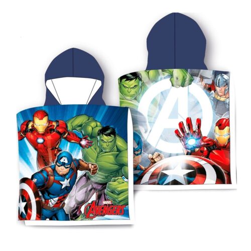 Poncho toalla Vengadores Avengers Marvel algodon