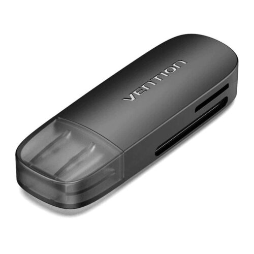 Lector de Tarjetas Externo Vention CLEB0/ USB 2.0