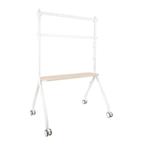 Soporte de Suelo con Ruedas TooQ iLOVE FS20207M-W para TV de 49-80″/ hasta 50kg