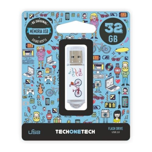 Pendrive 32GB Tech One Tech Be Bike USB 2.0