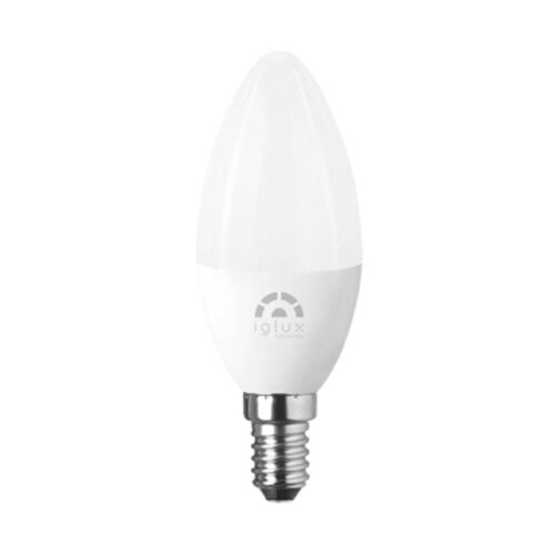 Bombilla Led Iglux XV-0514-C V2/ Casquillo E14/ 5W/ 400 Lúmenes/ 3000K