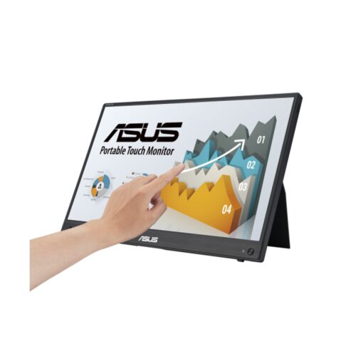 ASUS ZenScreen MB16AHT 39,6 cm (15.6″) 1920 x 1080 Pixeles Full HD Pantalla táctil Negro